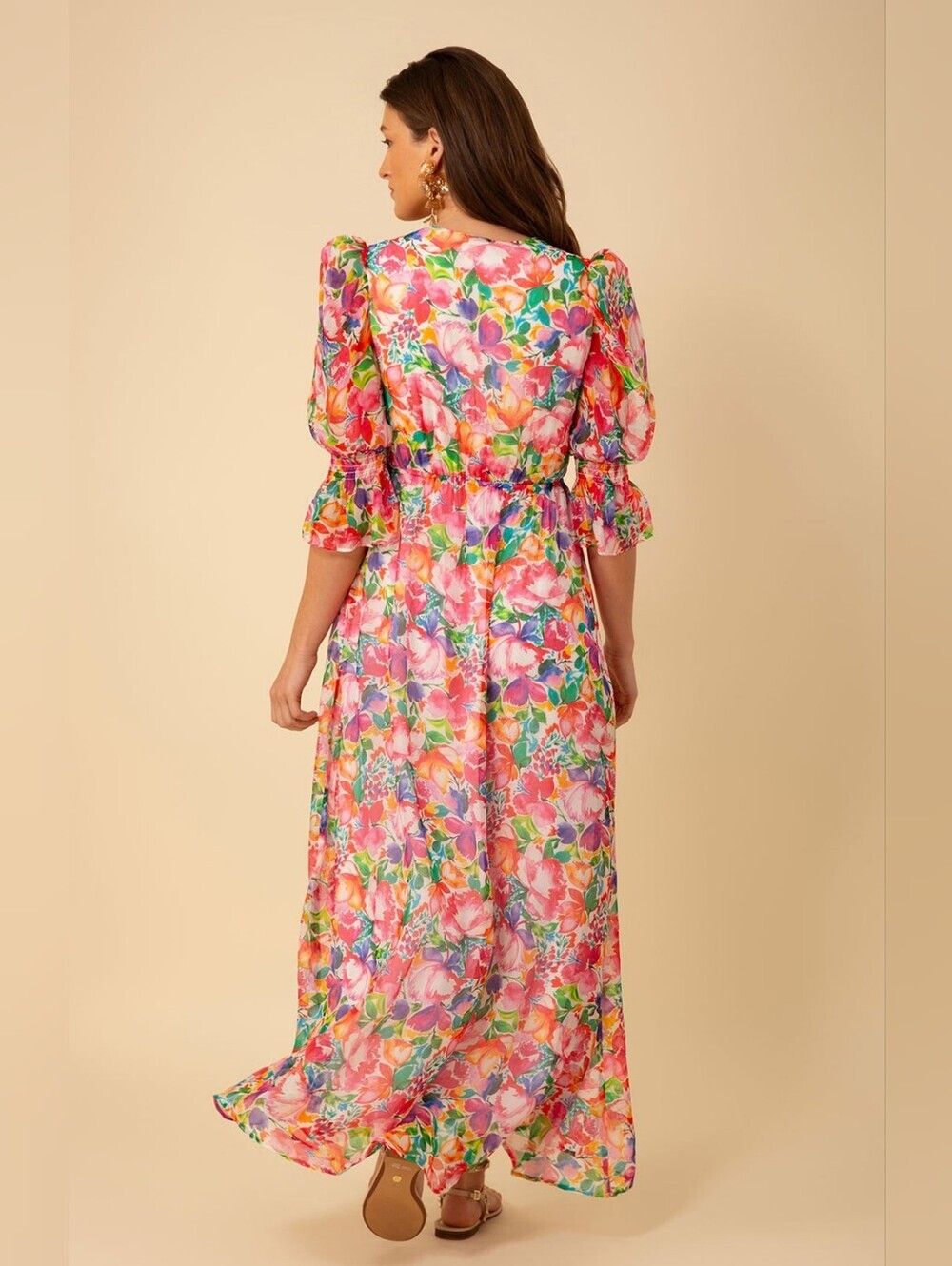 Hale Bob Ophelia Chiffon Maxi Dress - Picture 8 of 12